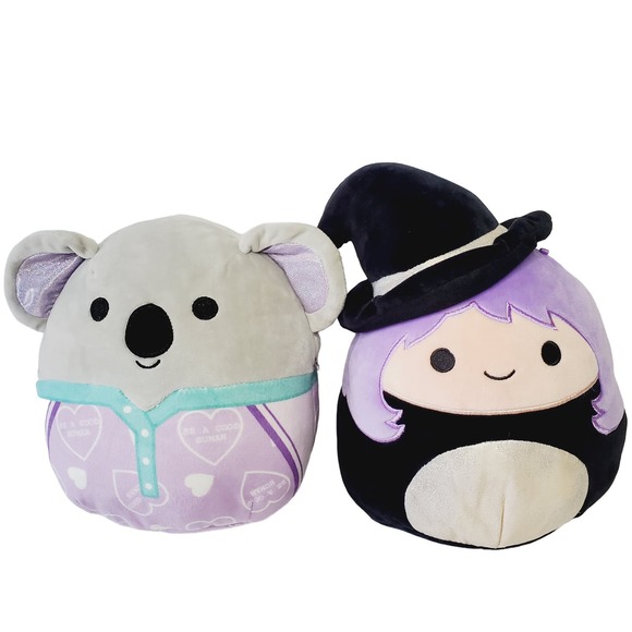 💥2/$30💥NWOT-Squishmallows Madeleine the Witch & Kirk the Koala. KellyToy - Picture 1 of 10